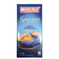 (Ready Stock)Marigold UHT Selection Full Cream Milk / Susu Penuh Krim 1L / HomeBaker