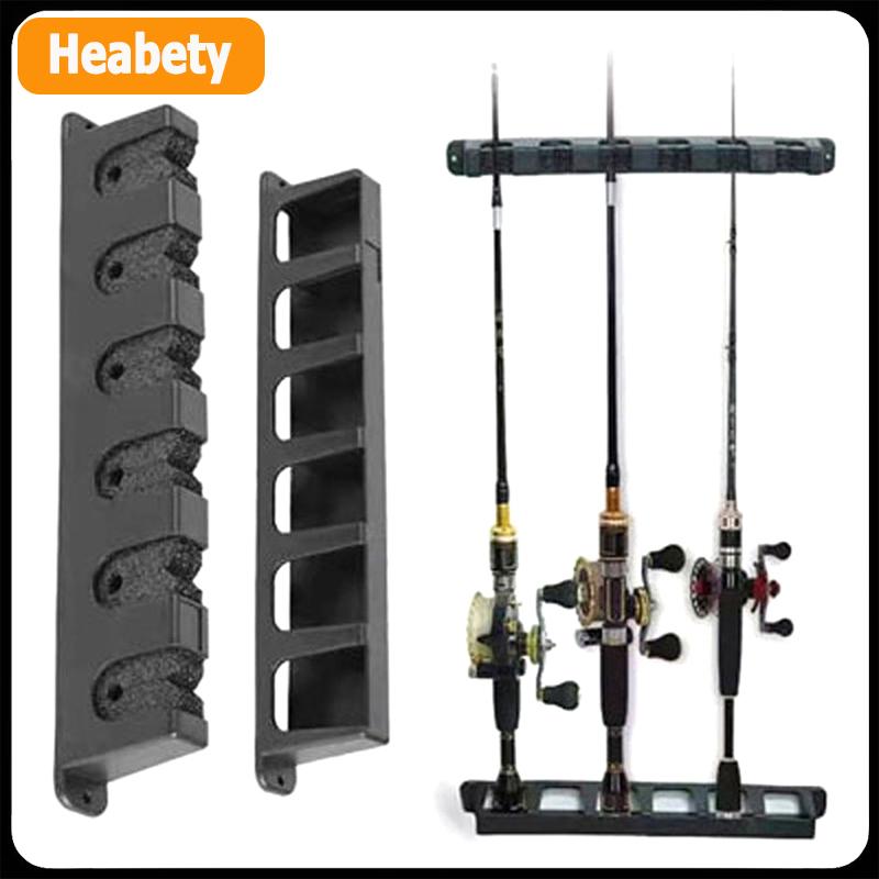 【2-3 ngày giao hàng】 Cần câu cá giá câu cá cực chủ Rod chủ tường gắn kết cho nhà để xe cần câu lưu trữ giá Bracket chủ