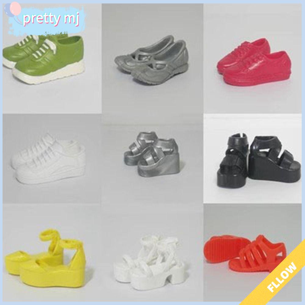 PRETTY MJ 10 Styles 1 6 Doll Shoes Quality Doll High Heels High Quality