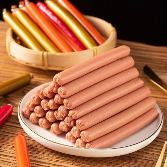 Thức ăn thưởng snack xúc xích cho chó mèo các vị