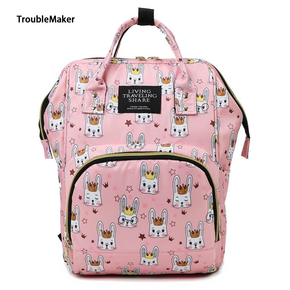 TroubleMaker Leota large-sized diaper bag, multifunctional waterproof, mother's diaper milk ราคา 203 บาท*ส่งฟรี