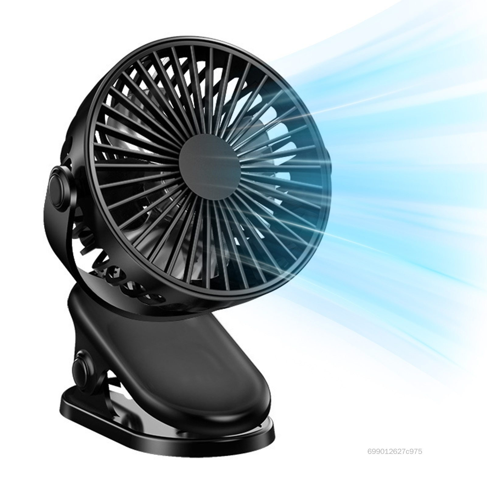 3000mAh พัดลมพกพา USB Fan Office Dormitory