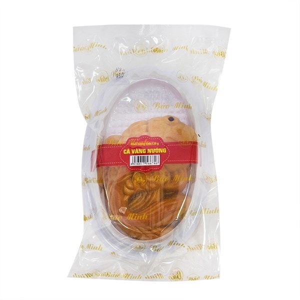 BÁNH NƯỚNG CÁ VÀNG TO BẢO MINH NHÂN ĐẬU XANH 120G