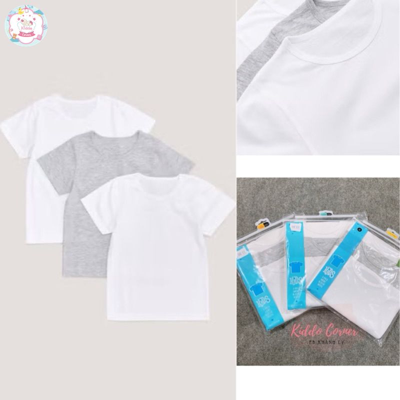 [KIDDO] Áo phông trắng bé trai nhãn hiệu Matalan cực kỳ xinh xắn