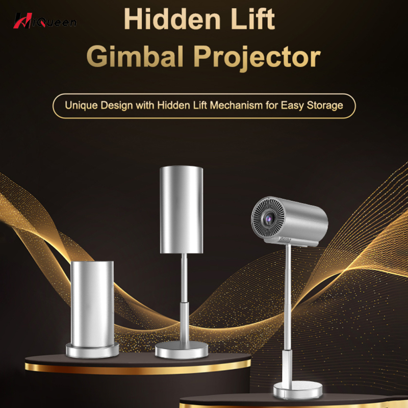 TS-3 Portable Projector 4K UHD Mini Smart Video Projectors Outdoor Movie Projector Compatible For Android 11 OS Wifi6 ราคา 5,794 บาท*ส่งฟรี