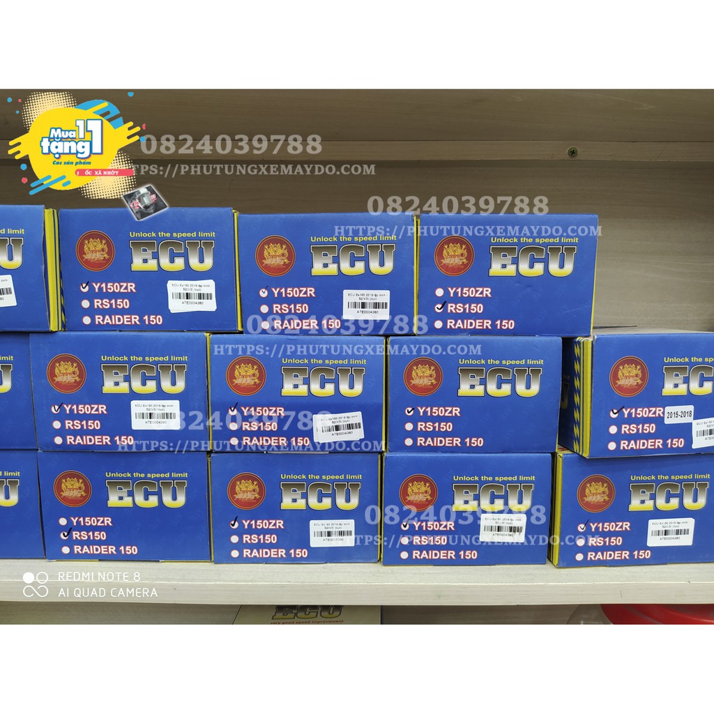 Ecu Thái Cho Exciter 150 Mỡ Max Tua Máy