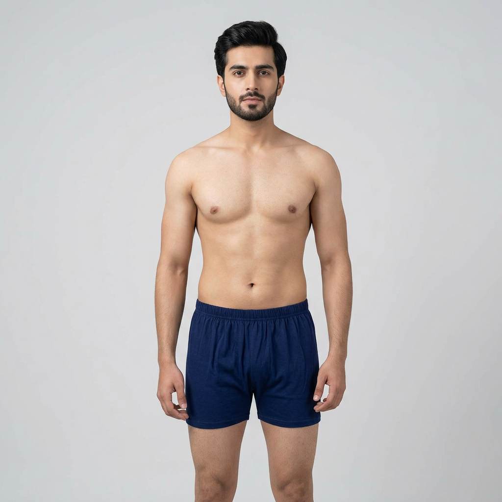 BeBlessed Boxer Underwear for Men - Pack of 6 Breathable Cotton Briefs & Underpants  Body Shaper Shorts like Tummy Control, Sportswear Quality, Random Colors, XL Size  Branded Imported Product