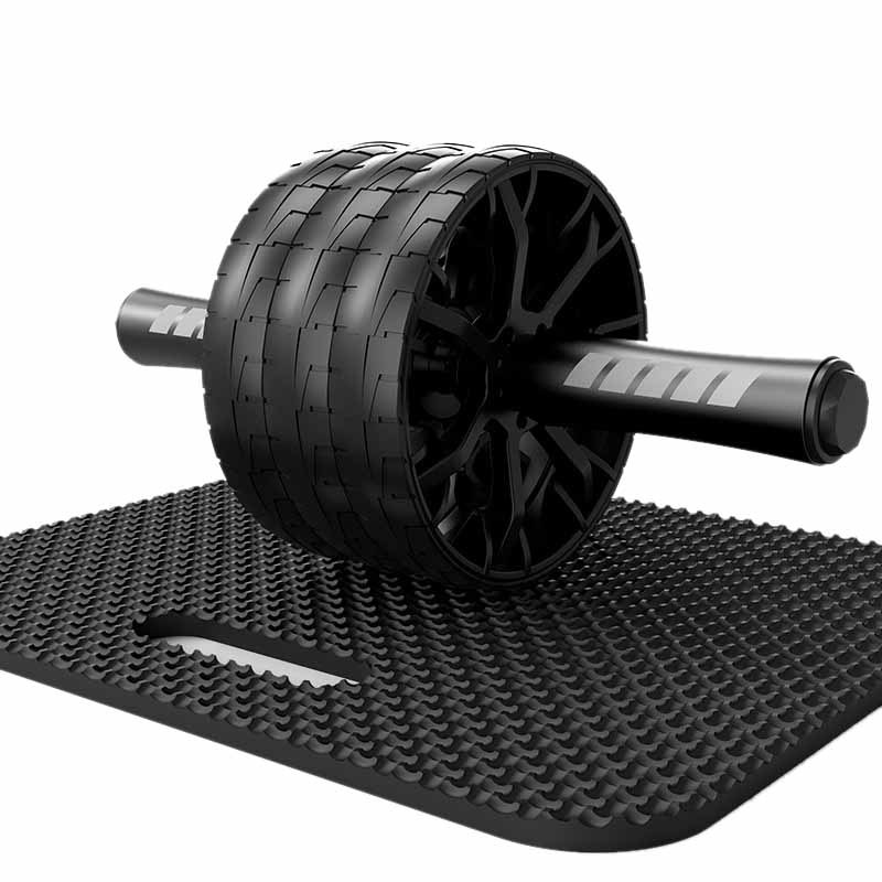 Fitness Belly Wheel Multifunctional Abdominal Device Three-Wheel Rolling Belly Wheel Silent Bearing Fitness Equipment Muscle Exerciser