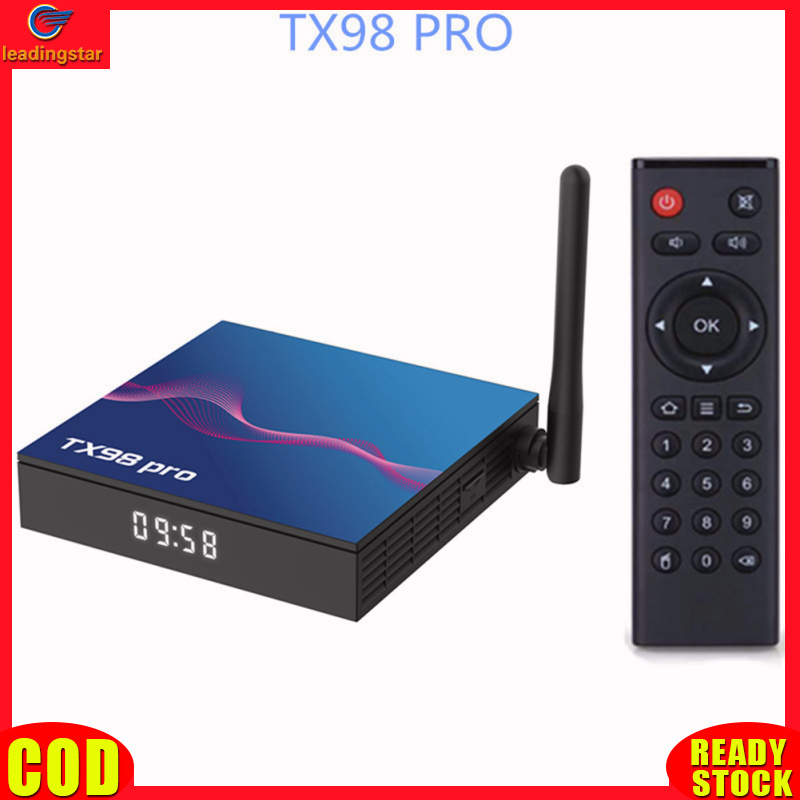TX98 Pro Set-Top Box 12.0 HD Dual-Frequency WIFI6+BT5 TV Player With High Speed CPU Smart Media Player Set Top Box For Home ราคา 1,062 บาท*ส่งฟรี