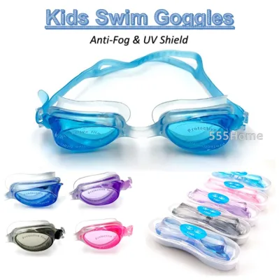 [SG Seller] Kids Swim Goggles / Anti Fog + UV Shield / Adult & Children Swimming Goggle / SG Seller