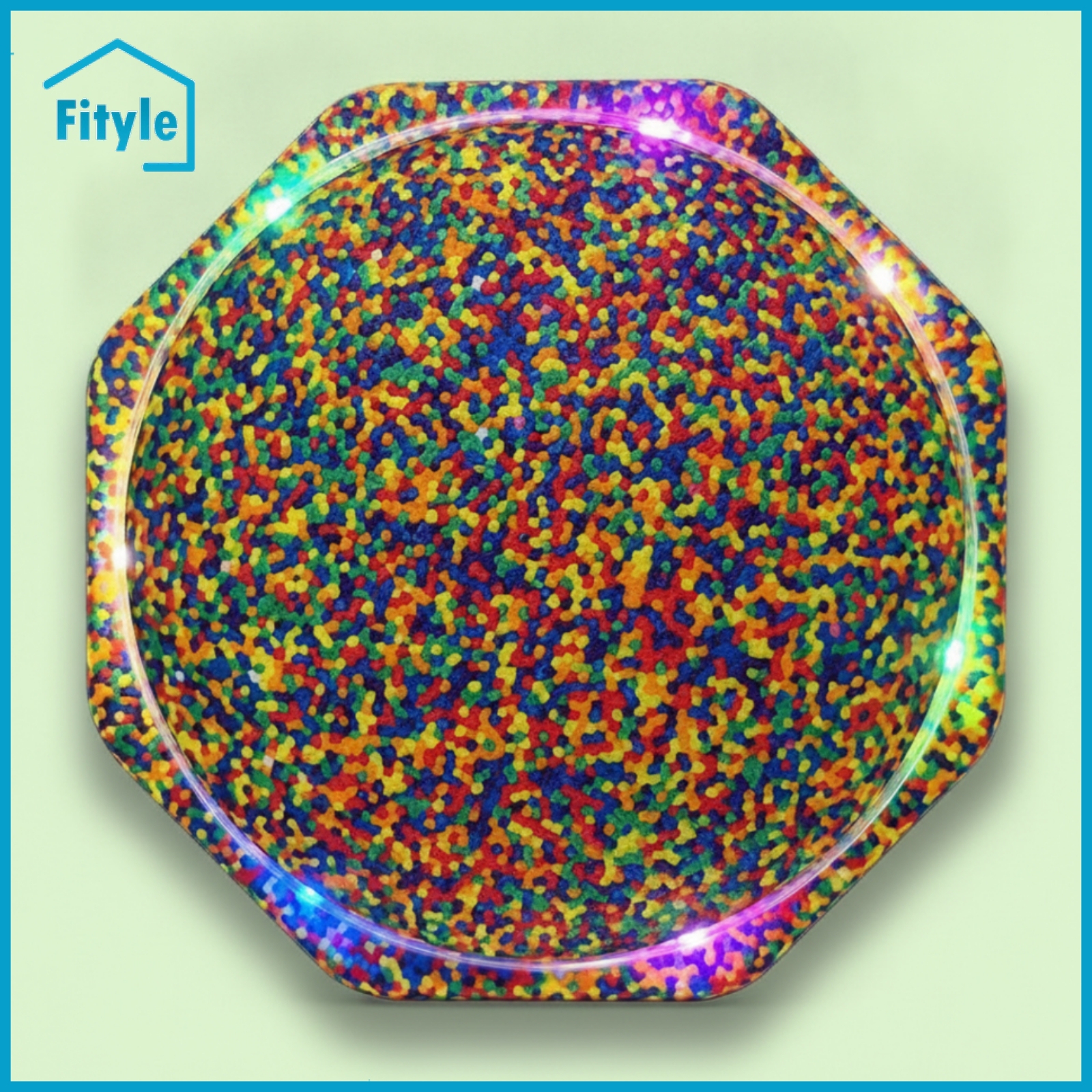 Fityle Close-to-Ground Flower Stepping Stone Long-Lasting Balance Guide with Domed Top Versatile Training Step Geometric for Playroom ราคา 1,354 บาท*ส่งฟรี