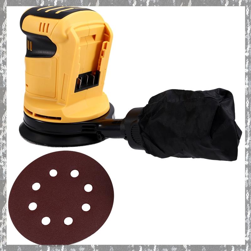 (TEBM) For 18V 20V Battery Cordless Polishing Machine 125mm Wood Grinder Metal Car Waxing Polishing Machine Wood Grinder