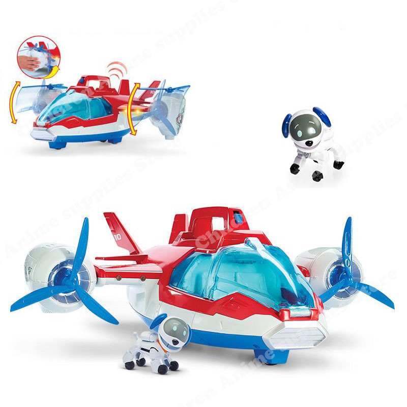 3PCS Paw Patrol Toys Air Patroller Air patrol Deformable Rescue