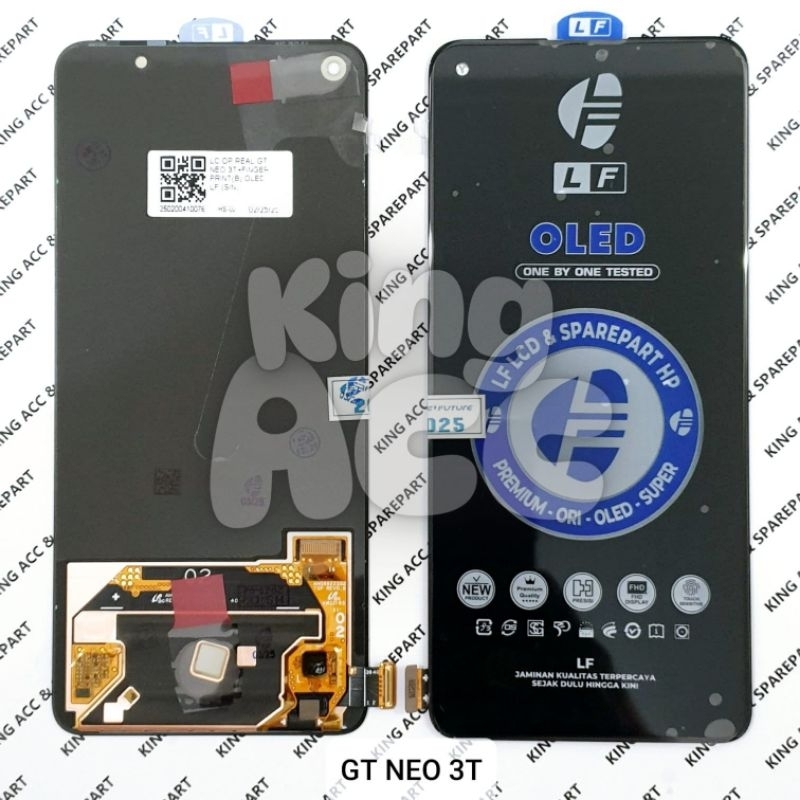 LCD TOUCHSCREEN REALME GT NEO 3T BLACK ORIGINAL OLED Harga  1,750,000 Ringgit*Penghantaran Percuma