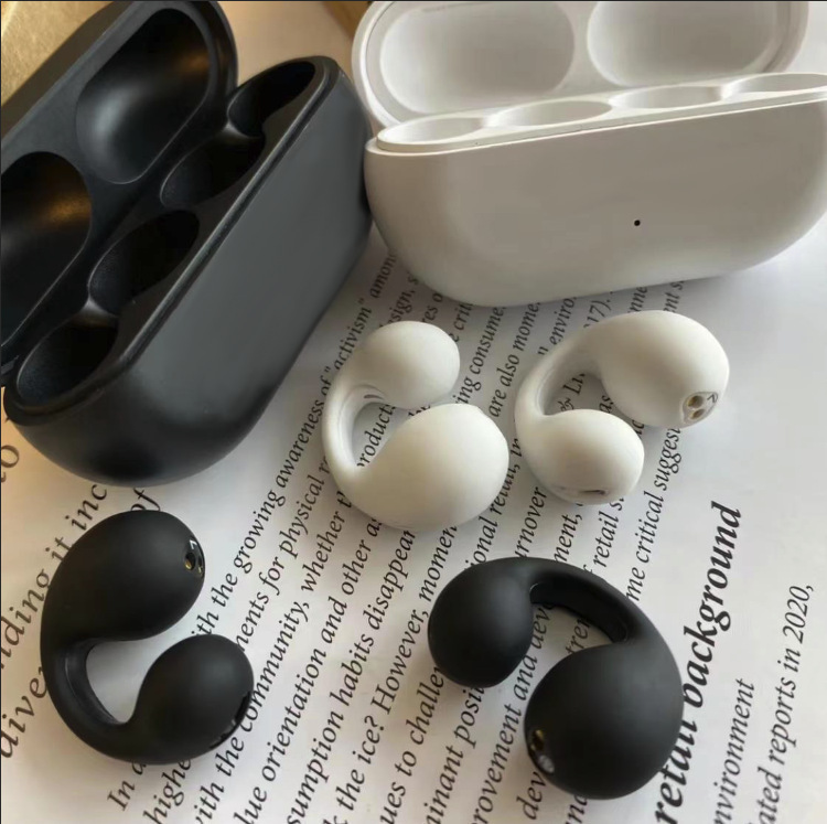 Ambie Qualcomm shipped Japanese Bluetooth the same day, painless clip on bone conduction earphones Replacement Earbuds ราคา 483,842 บาท*ส่งฟรี