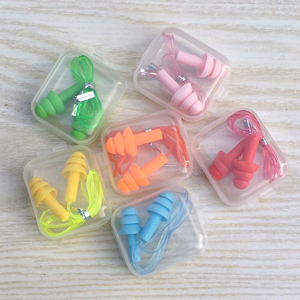 A5081 Colorful Comfort Pool Accessories Soft Silicone Swimming Ears