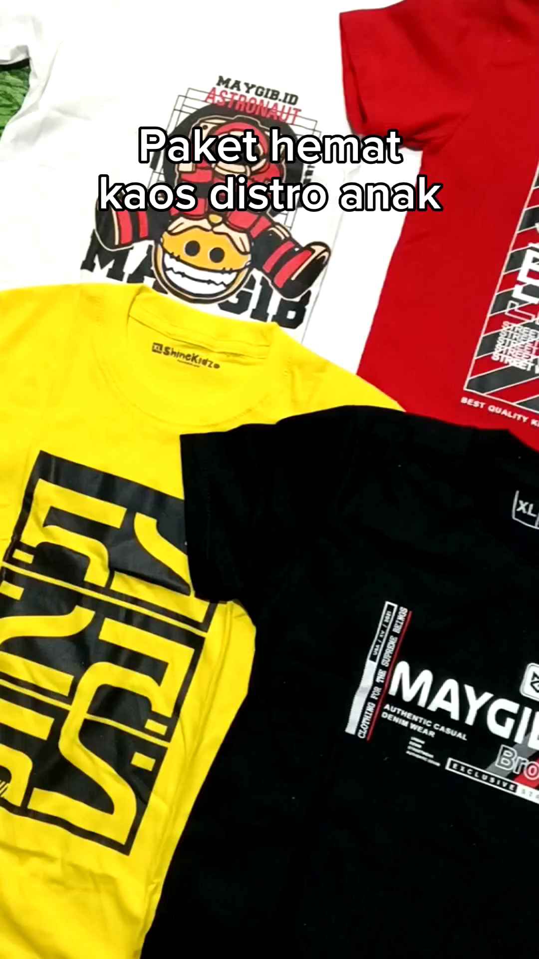 PAKET HEMAT 3 PCS KAOS DISTRO ANAK UNISEX USIA 1-14 TAHUN/ KAOS ANAK KEKINIAN/ ATASAN ANAK LAKI LAKI Cotton Combed