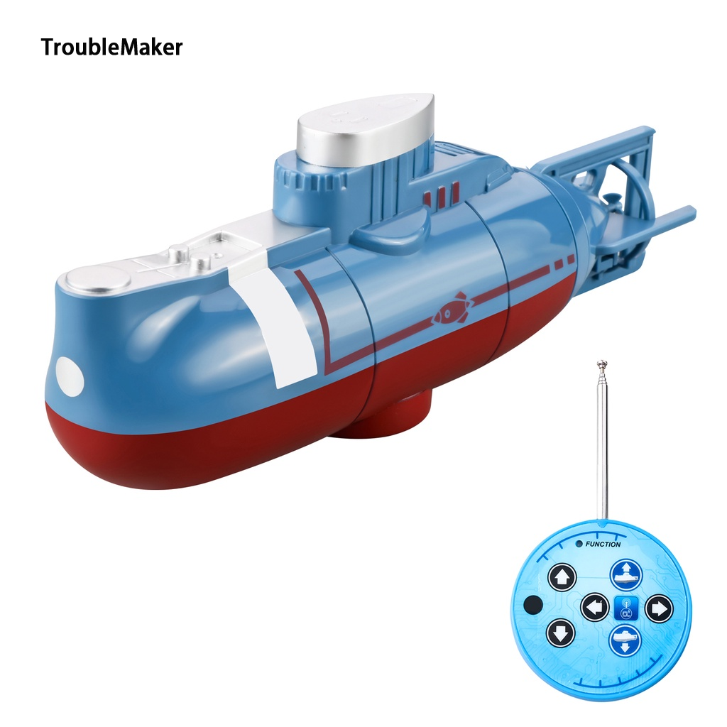 TroubleMaker Mini remote-controlled submarine, waterproof for children ราคา 484 บาท*ส่งฟรี