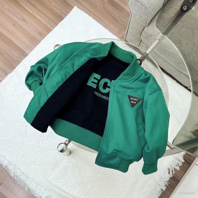 RA Boys' Reversible Autumn Baseball Uniform Children's Casual Jackets Fashion Coats AR