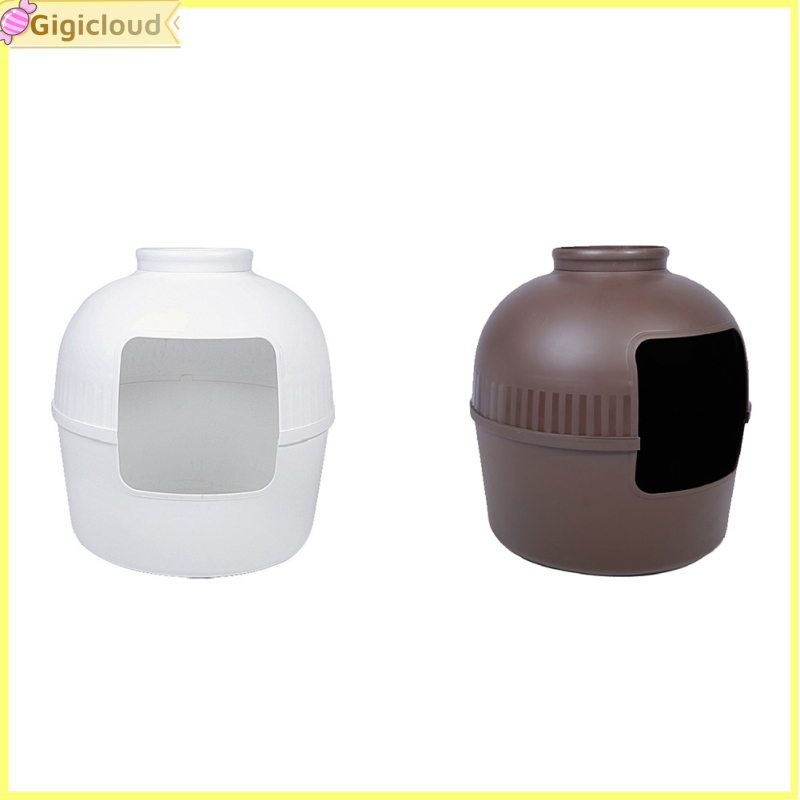 Gigicloud Secret Cat Litter Box, Fun Hidden Litter Box Enclosure, Charming Artificial Plant Flowerpot Design Litter Box, Cat House Furniture Home Decor ราคา 1,011 บาท*ส่งฟรี