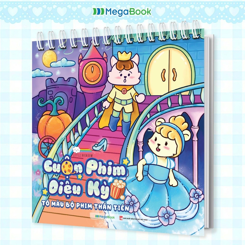 Sách Tô màu Cuộn phim diệu kỳ - Tô màu bộ phim thần tiên