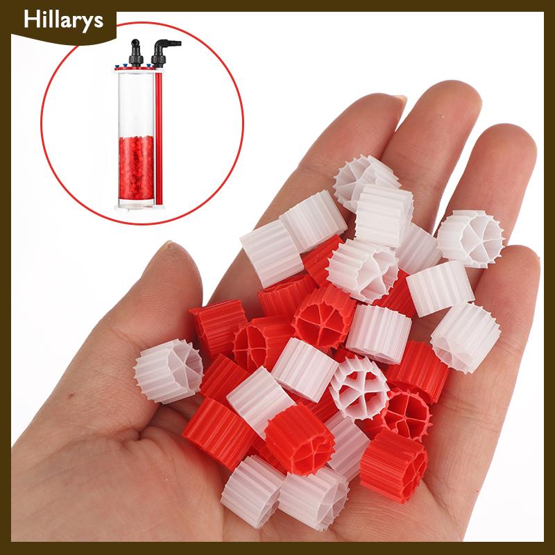 [Hillarys] Wihte Đỏ K1 Lọc phương tiện truyền thông sinh học Lọc phương tiện truyền thông sinh học bóng xử lý nước cho bể cá Aquarium Pond lọc nước