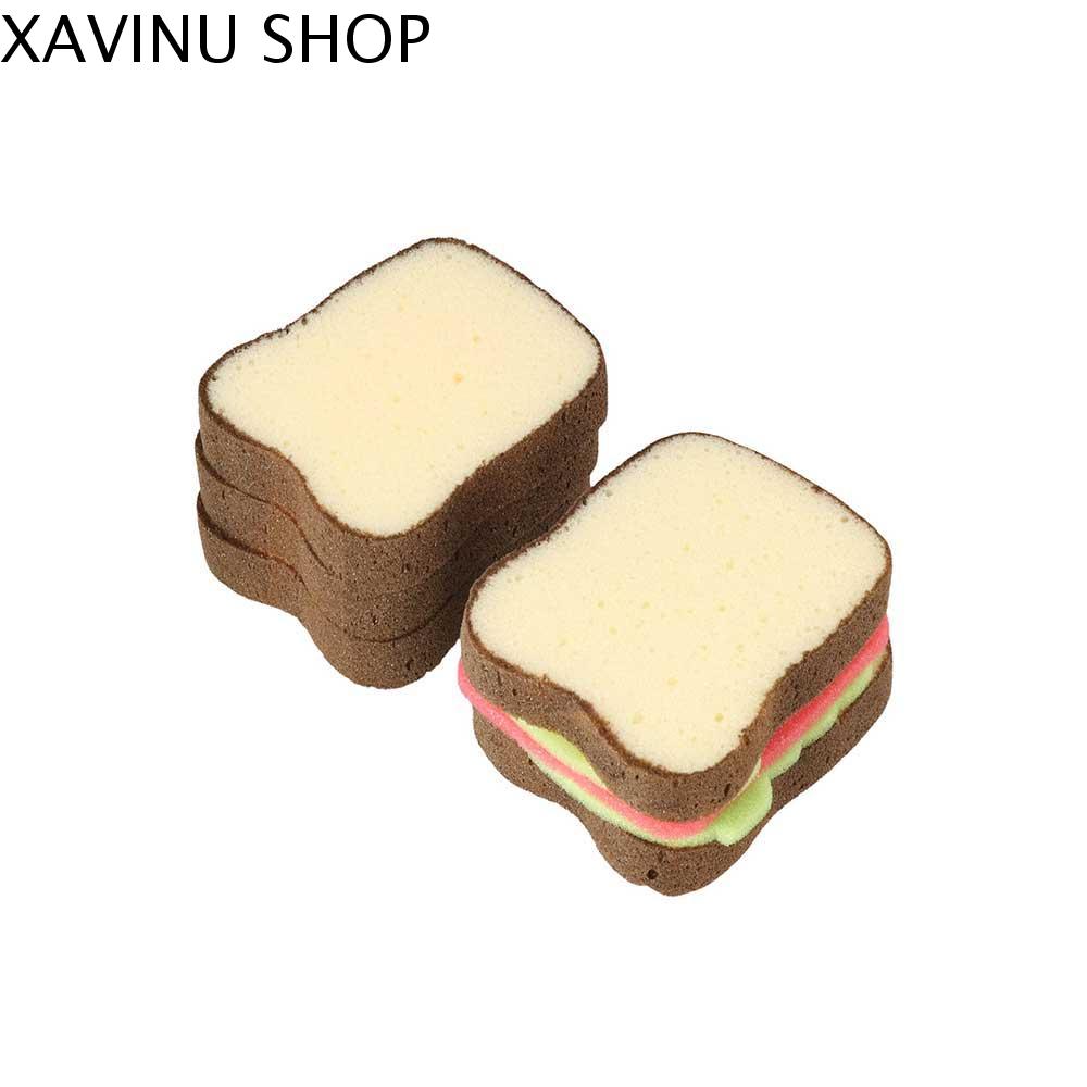 XAVINU Có thể giặt Nhà bếp Dễ thương Không Trầy Xước Sáng Tạo Chà Sạch Hơn Scrubber Cọ rửa Pad Món Ăn-Rửa Miếng Bọt Biển