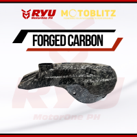 RYU MotoBlitz Crankcase Cover Forged Honeycomb Carbon Hydrodip MIO SOUL CARB/SOULTY/FINO BLITZ-415