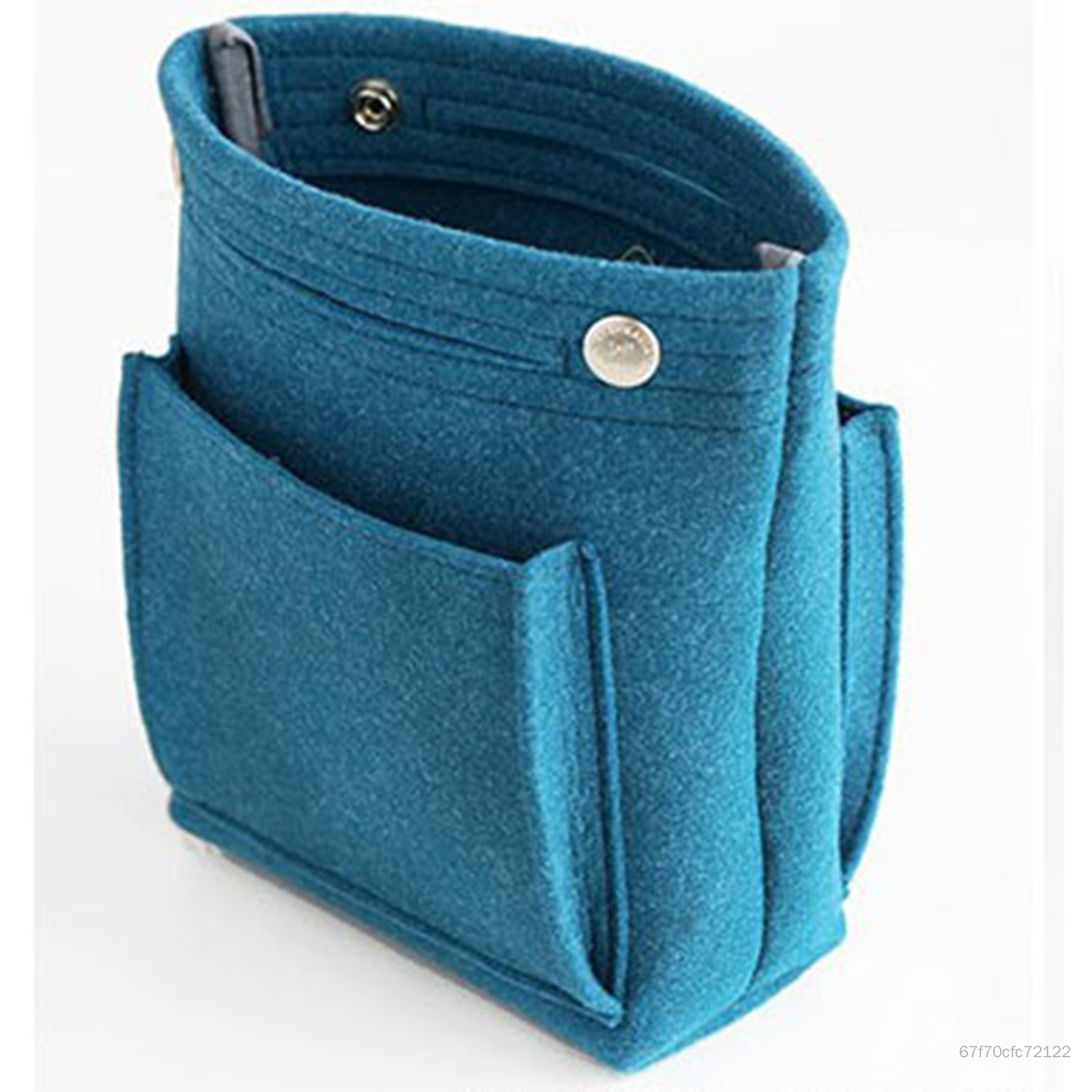 Practical Felt Cloth Liner Bag Bag Insert Organizer Structured Handbag Organizer for Small Items Storage Management STO-VN