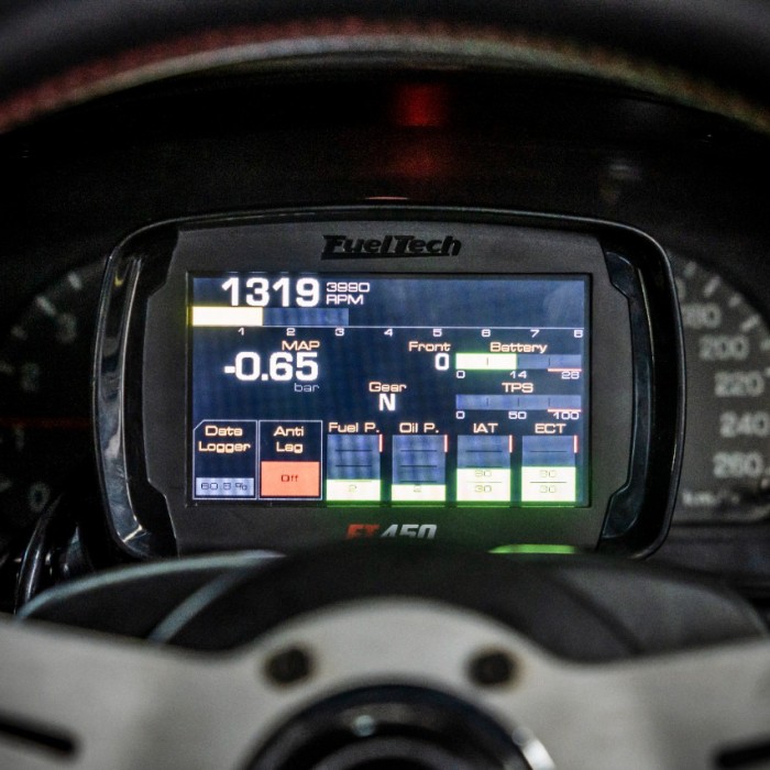 FuelTech FT450 ECU STANDALONE + DASH ENGINE MANAGEMENT + HARNESS Harga 26,833,500 rupiah*Gratis Ongkir