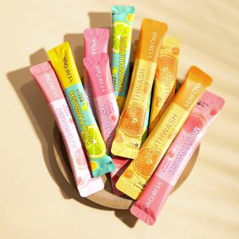 PYQ Nước súc miệng thơm Fresh Care Nước súc miệng trái cây Nước súc miệng tươi mát cầm tay HTTI