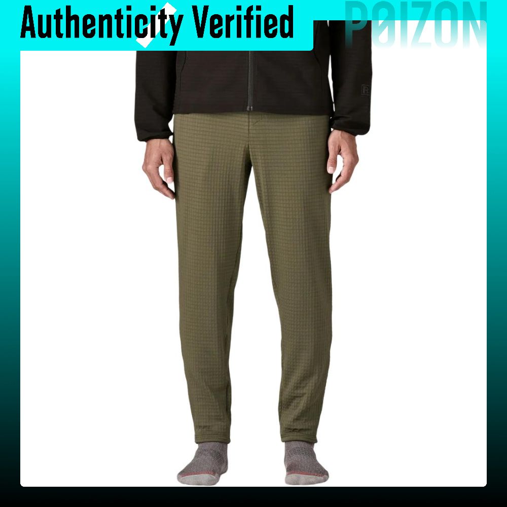 รองเท้าและชุดกีฬา Patagonia กางเกงผ้าฟลีซ R1 ผู้ชาย 82157