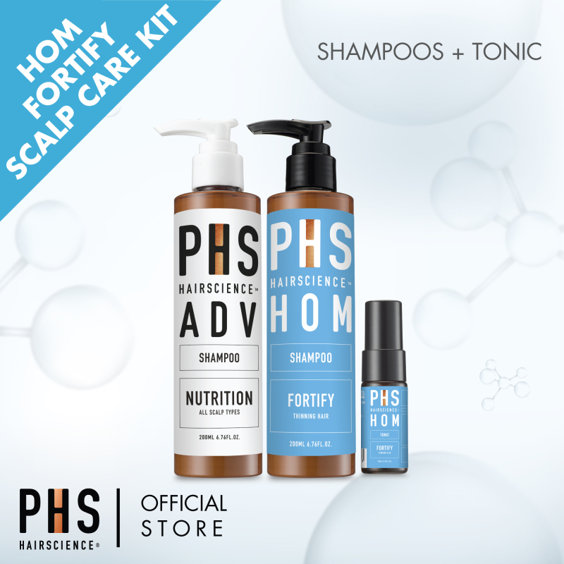 Buy PHS Hairscience HOM Fortify Scalp Care Kit (Fathers Day Exclusive Set) Singapore