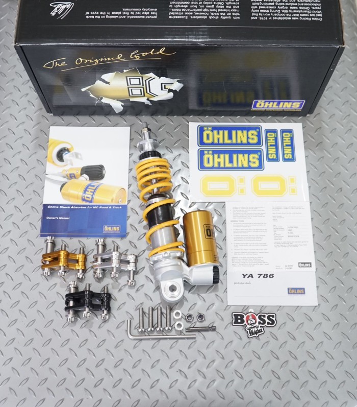 PROMO- SHOCK TABUNG OHLINS YA SERIES FRONT VESPA SPRINT PRIMAVERA S LX LXV- TOKO TERMAY Harga 11,961,000 rupiah*Gratis Ongkir