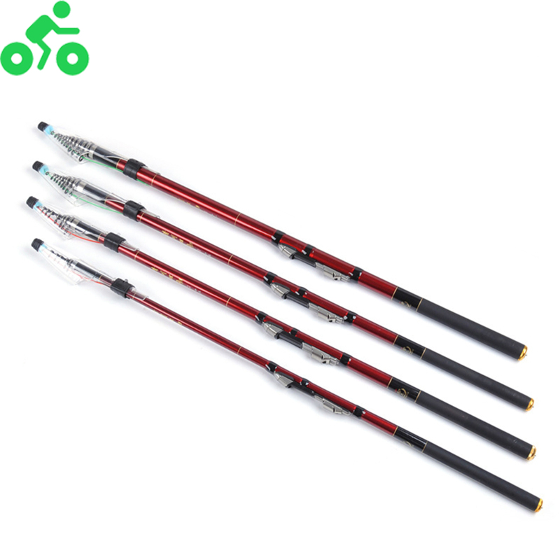 Carbon Fishing Rods Lightweight Spinning Rod Casting Rod For Freshwater Saltwater 2.7m / 3.6m / 4.5m / 5.4m