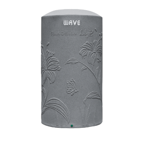 WAVE ถังเก็บน้ำบนดินพิมพ์ลาย ปลอดตะไคร่ ท่อใน ขนาด 2000L รุ่น Lily Loft คละสี แบรนด์แท้ ราคา 11,870 บาท*ส่งฟรี