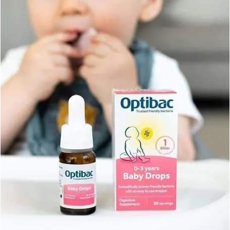 HÀNG XỊN - Men vi sinh cho bé Optibac Baby Drops (10ml)
