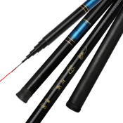 BC Ultralight 2.7m-7.2m Carbon Fiber Telescopic Fishing Rod