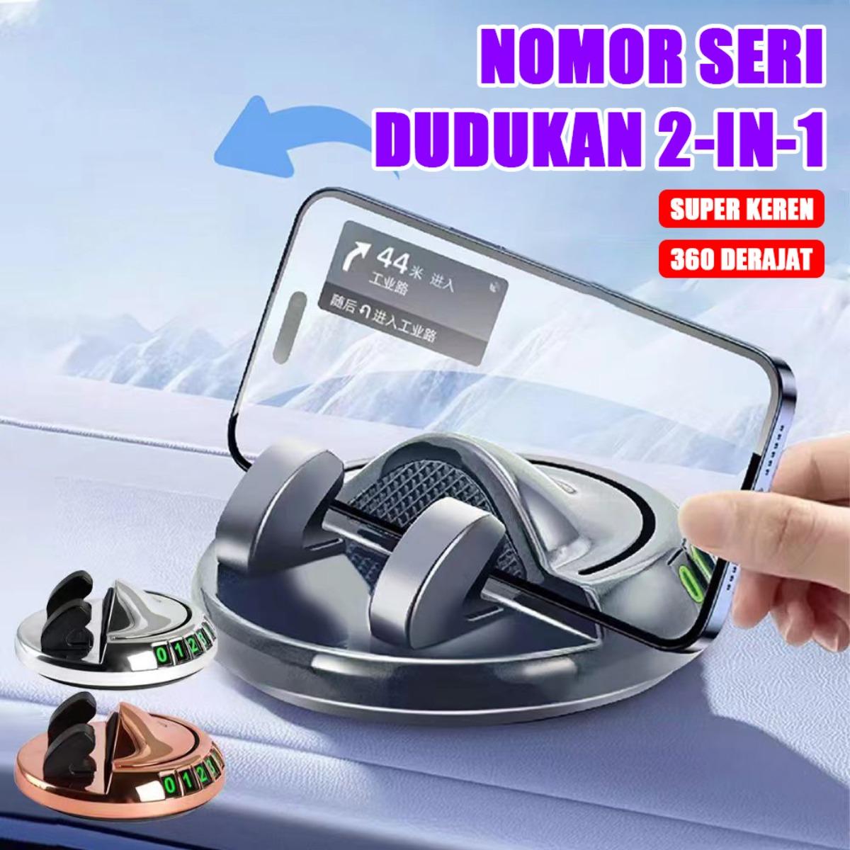 Dudukan Telepon Mobil – Nomor Telepon Dasbor Anti Selip Alat pelengkap Putaran 360 Braket Mobil Giá 11,912 Đồng*Miễn phí vận chuyển