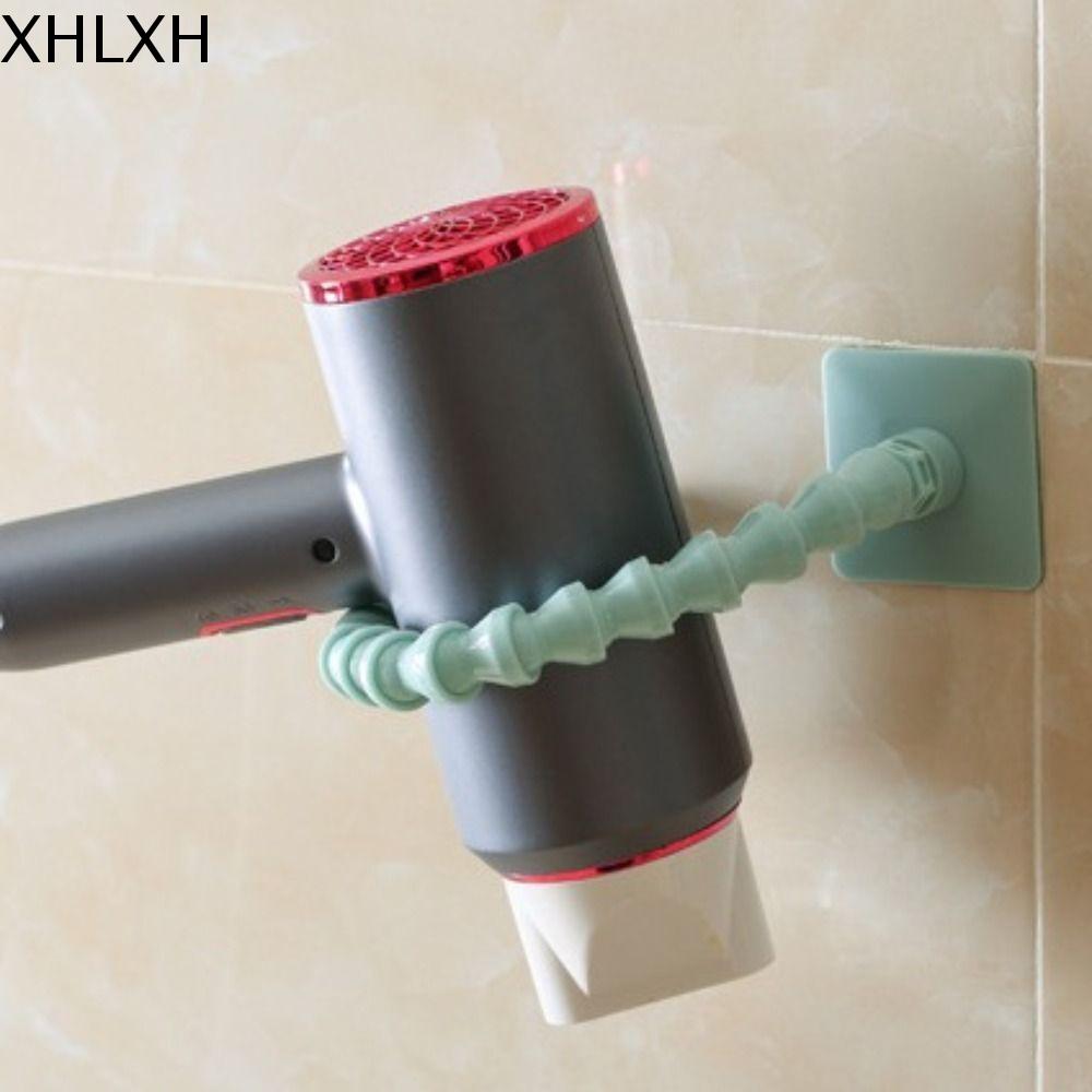XHLXH 2 Pcs Có thể uốn cong Giá treo tường đa năng Linh hoạt Gắn tường Giá đỡ vòi hoa sen Bền Khăn giấy cuộn Kệ phòng tắm Hộ gia đình