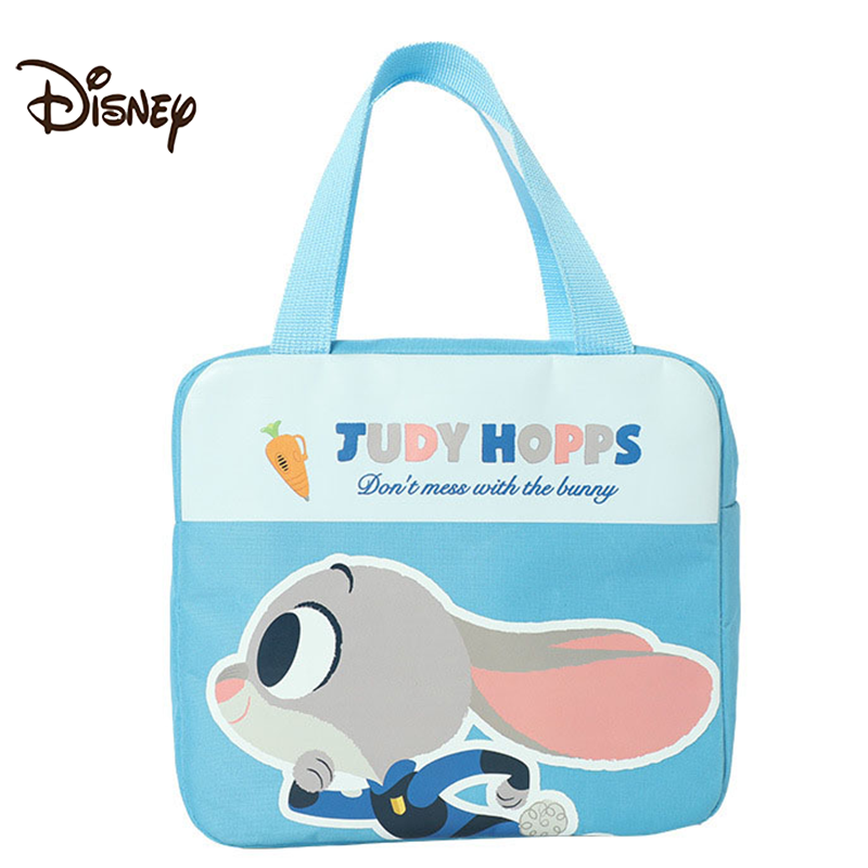 Disney Judy Mickey Thermal Insulated Cartoon Lunch Box Bag Large Capacity