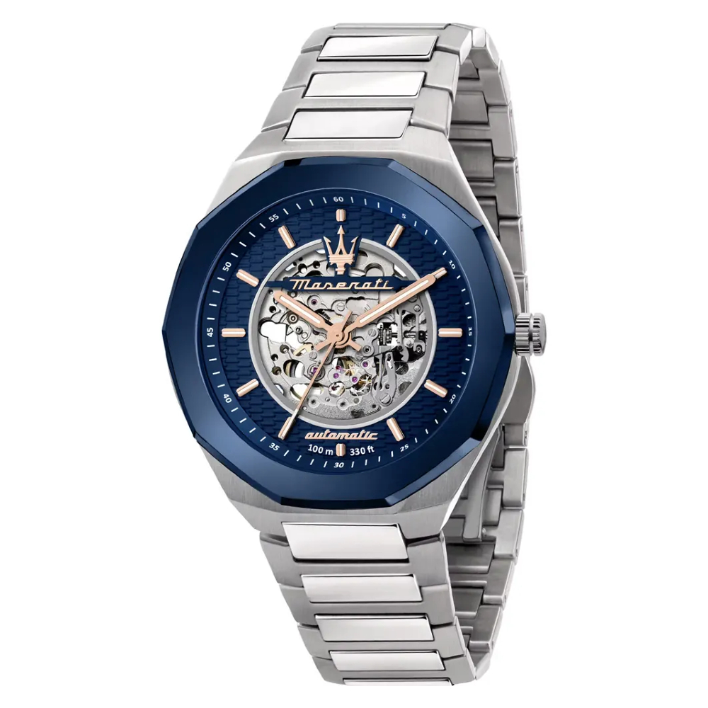 Maserati R8823142004 Sfida Steel Bracelet Blue-Silver 44mm. นาฬิกา นาฬิกาข้อมือ นาฬิกาข้อมือผู้ชาย ราคา 24,240 บาท*ส่งฟรี