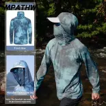MPATHW  Áo Chống Nắng Đeo Tai Nam Áo Chống Tia Cực Tím Có Mũ Trùm Đầu Mỏng Nhẹ Thoáng Khí Khô Thể Thao Câu Cá Ngoài Trời Áo Khoác Có Mũ