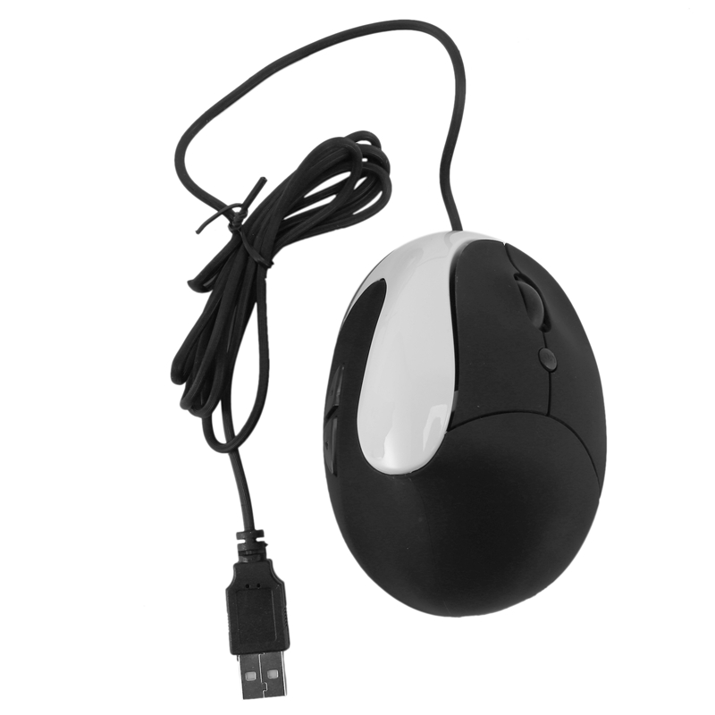 USB Wired Ergonomic Vertical Mouse Upright Mouse 6 Button Optical Mouse Wired Ergonomic Gaming Mouse for PC