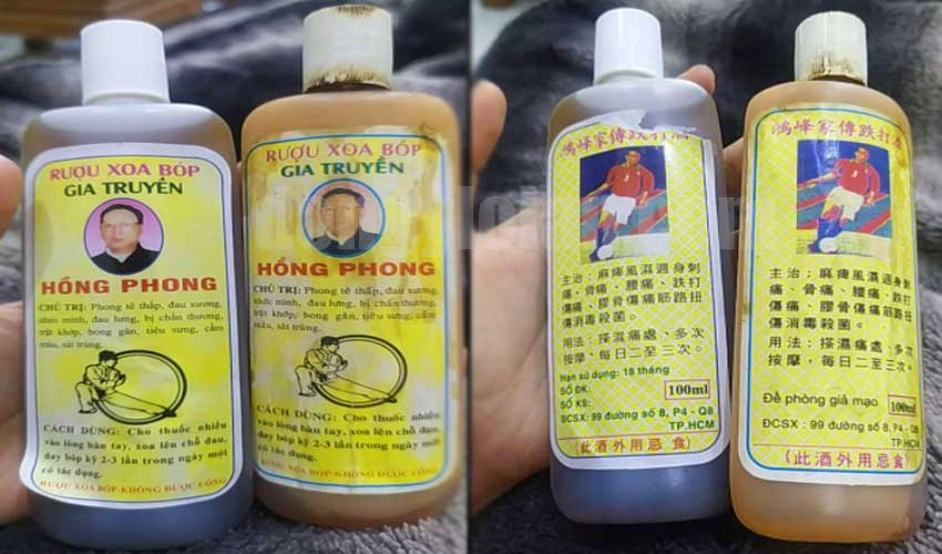 Dầu Xoa Bóp Hồng Phong phỐ thẢo mỘc