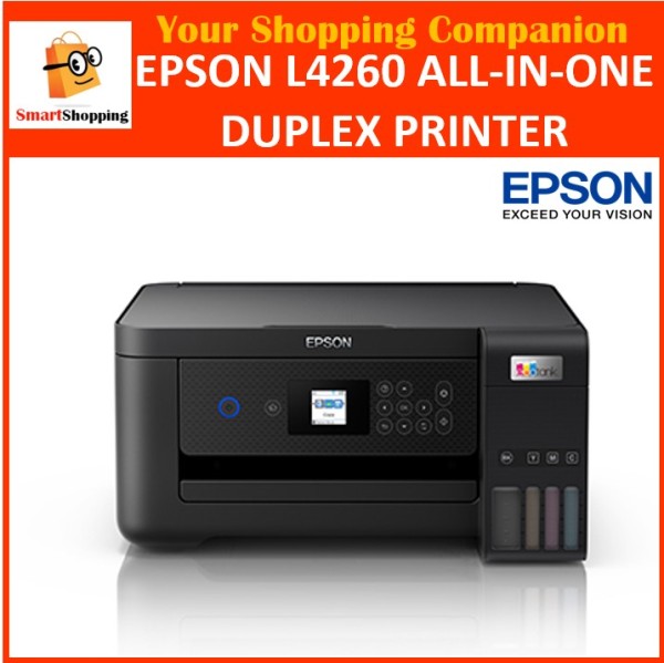 [Free gift redeemable from Epson] Epson L4160 L4260 Wi-Fi Duplex All-in-One Ink Tank Printer 4160 Print Scan Copy L-4160 L4160 4160 Wireless print Singapore