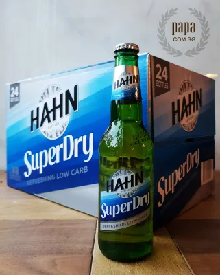 Hahn Superdry Lager (Low Carb) Australia - (24 x 330ml Bottles)