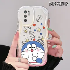 MHKEID Casing Ponsel untuk Xiaomi POCO M3 Pro 5G Redmi Note 10 5G Note 10s Note 10T Note 10 Pro Max Note 11 SE 5G Case kartun Doraemon pola HP makanan tekstur lembut batas casing lensa kamera softcase pelindung silikon kesing