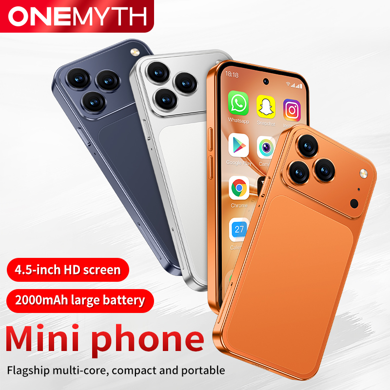 ONEMYTH Mini A19 Pro Mini Smartphone 4.5 inch HD Screen Android 10 System 2000mAh 4G Portable Backup ราคา 5,234 บาท*ส่งฟรี