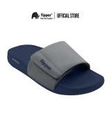 Fipper Slides Sandal for Unisex in Blue (Medival) / Grey (Light)
